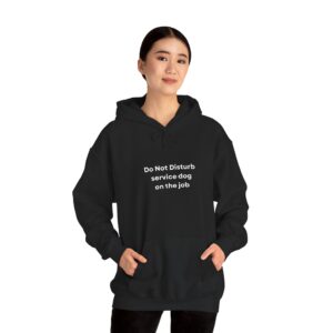 Hooded Sweatshirt - Do Not Disturb Service Dog