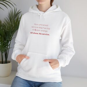 Hooded Sweatshirt - Untrained Service Dog