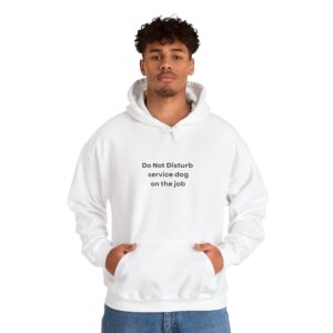 Hooded Sweatshirt - Do Not Disturb Service Dog