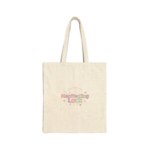 Manifesting Luck Tote | Lucky Girl 2026, pastel metallic charm